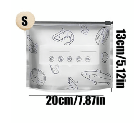 β»οΈ Reusable Aluminum Foil Sealable Food Storage Bags