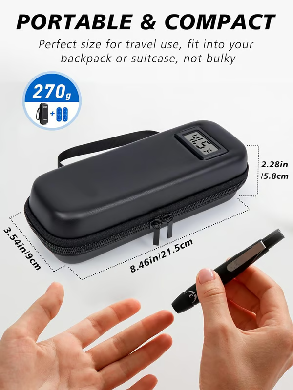 ð¥Insulin Cooler Travel Case with Temperature Display