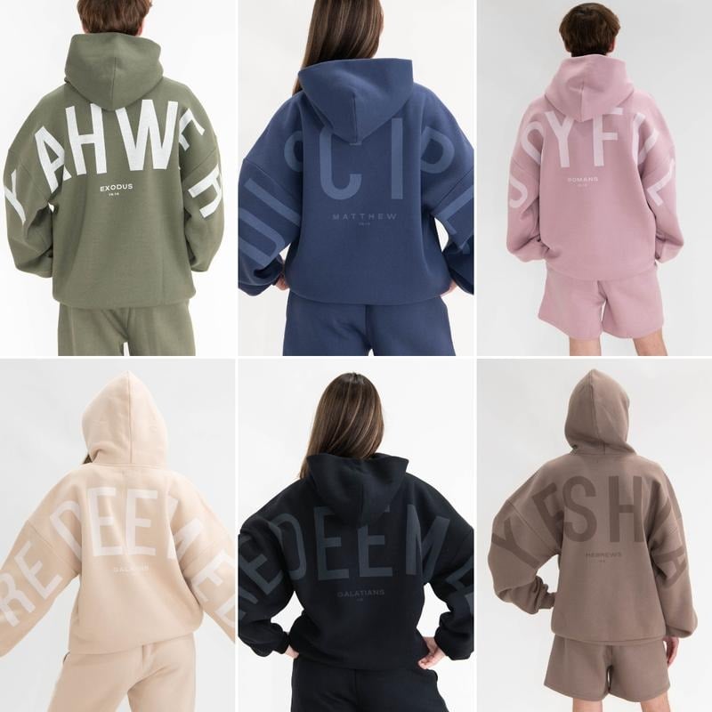 ๐Hot sale ๐โ Essential Hoodie | Oversized Christian Heavyweight Faith Sweatshirt