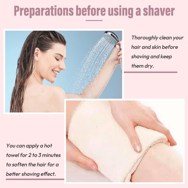 π 2-in-1 Women's Body Shaver