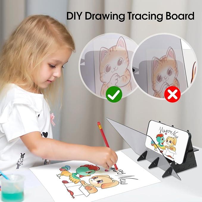Optical Drawing Tablets Portable Optical Patch Panels Art Supplies