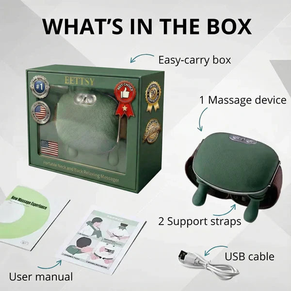 Portable Neck and Back Relaxing Massager