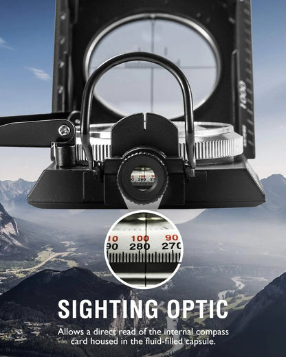 🔥Christmas Hot Sale 49% OFF🎁Multifunctional Military Aiming Navigation Compass Compass