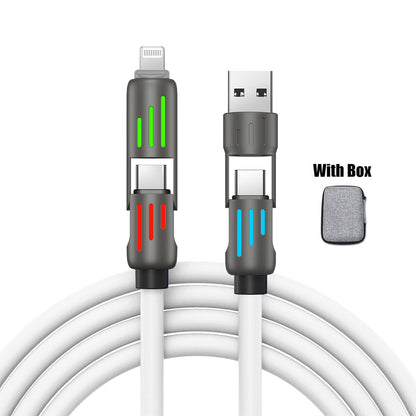 🔥Last Day 49% OFF🔥4-in-1 USB Charging Cable fast charging MAX 60w