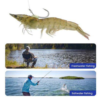Eettsy Luminous Live Shrimp Hooks