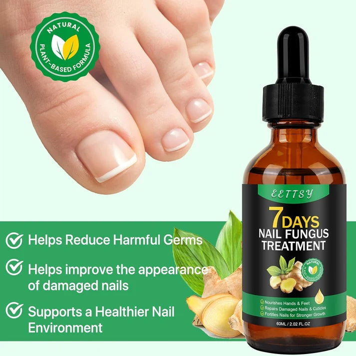 7 Day Nail Treatment Serum🍃Natural ingredients & Fast results