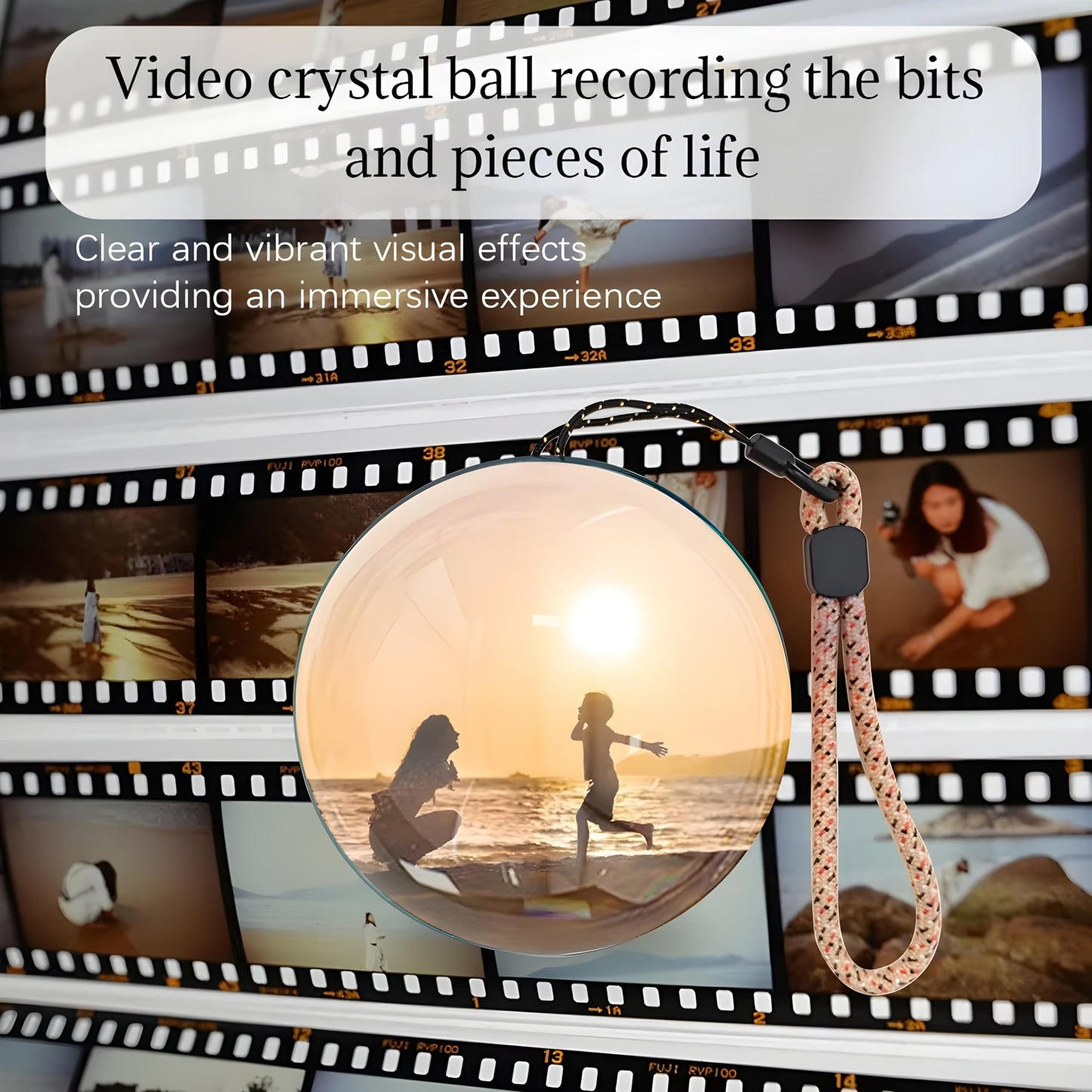 The Magic Crystal Ball — Hold the Breathing Memories in Your Hand.(BUY 2 FREE SHIPPING)