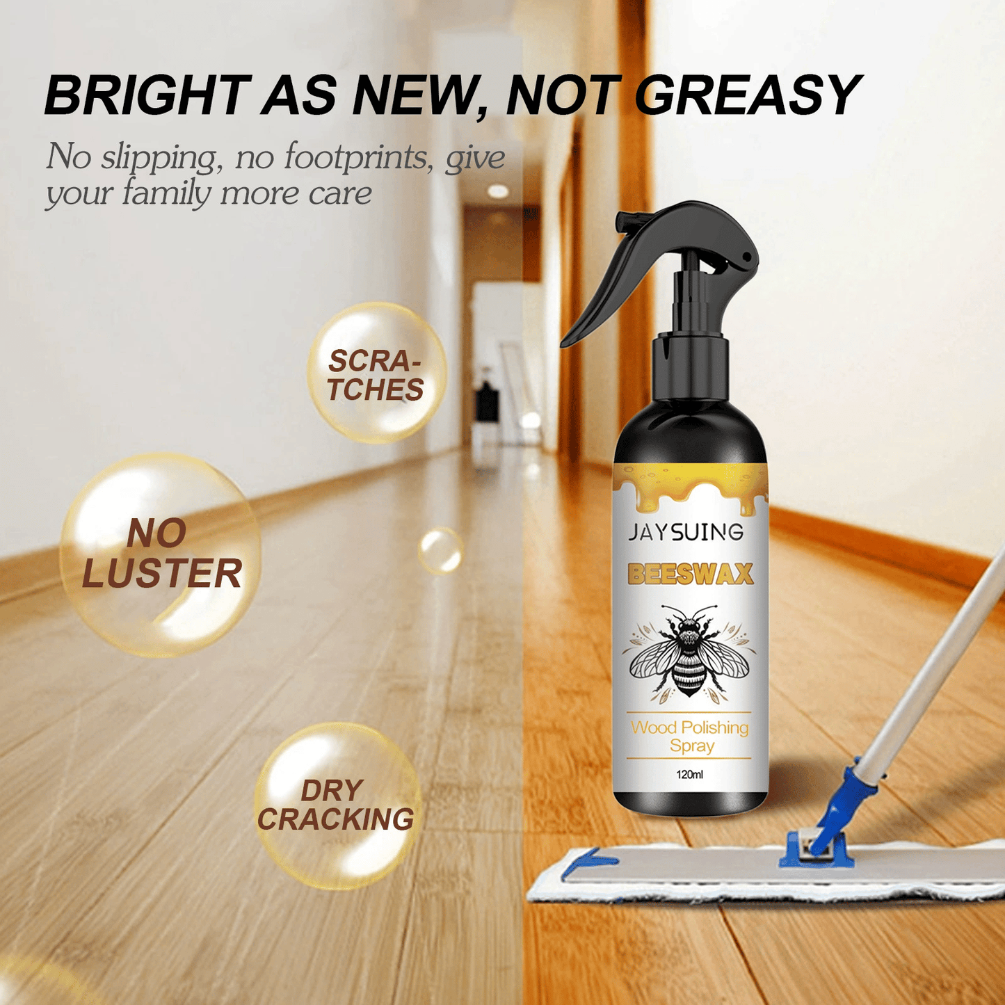 🔥 Natural Beeswax Care Spray & Restorer