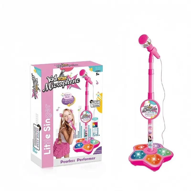 🎤✨All-in-One Kids Karaoke Microphone Toy – Unleash Your Child’s Inner Superstar