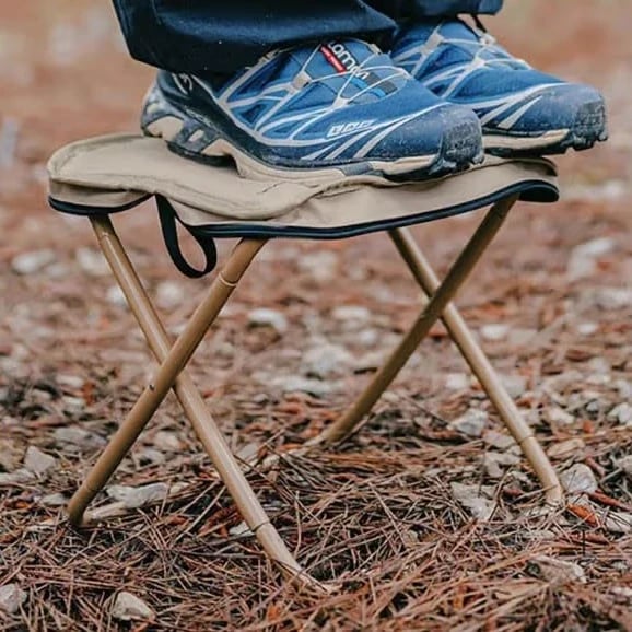 🔥HOST SALES 49% OFF🔥Portable Stool for Mountaineering and Hiking, Foldable Stool with Carrying Bag