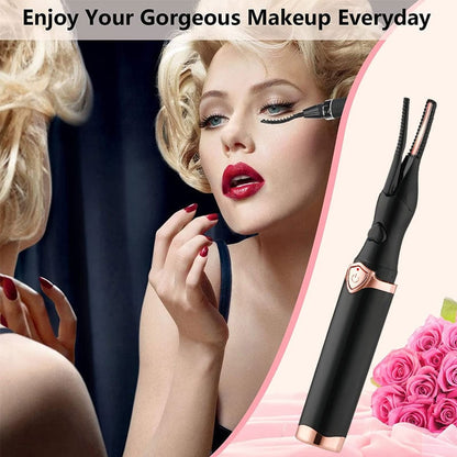 ?Electric Eyelash Curler for Instant Glam Blink & Dazzle! ️