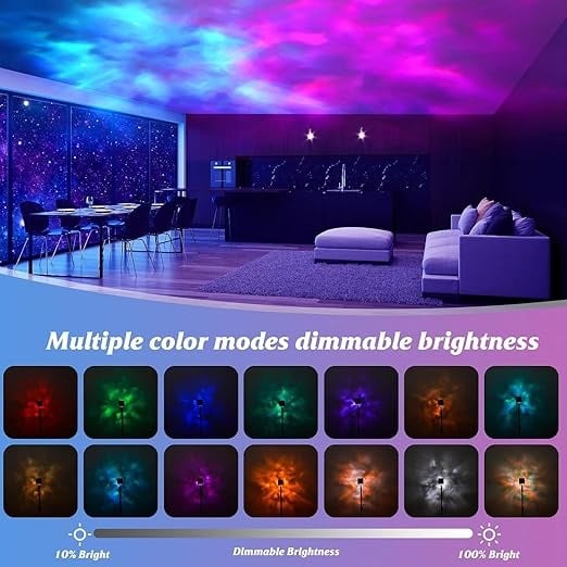🛋️ Aurora Dreamscape Night Light