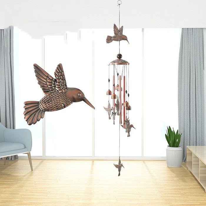 🎁 Pure Hand-made Copper Wind Chimes