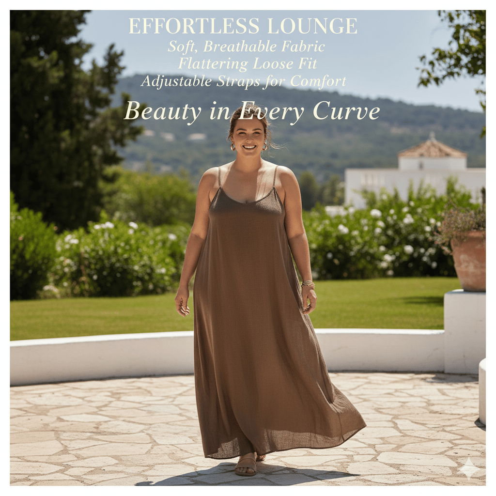 🔥Buy 3 Save 15% 💥Women's Solid Color Cami Lounge Dress