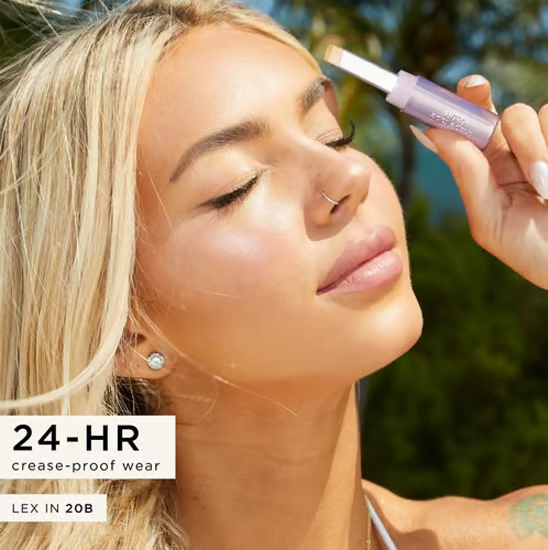 🔥Special Price $19.99& Free Makeup Brushes⏰ 💥tate Big Stick Energy duo – shape tape concealer stick & brush🔥