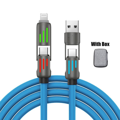 🔥Last Day 49% OFF🔥4-in-1 USB Charging Cable fast charging MAX 60w