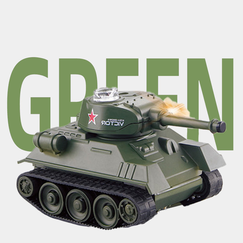 🎁Hot Sale 49% Off  -Mini RC Battle Tank with Infrared Combat & Rotating Turret