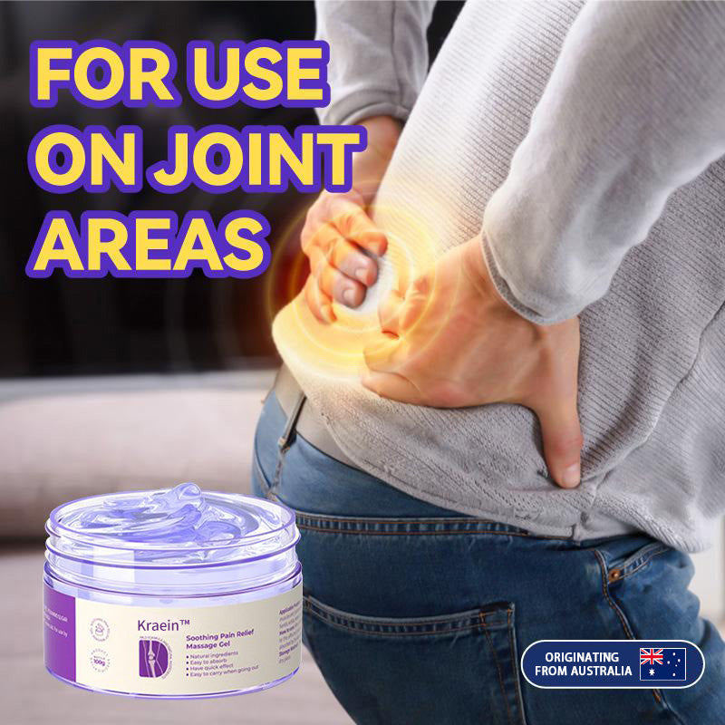 Eettsy™ Turmeric & Emu Oil Arthritis Soothing Pain Relief Massage Gel 👨‍⚕️Australian Osteopathic Association （AOA）Approved