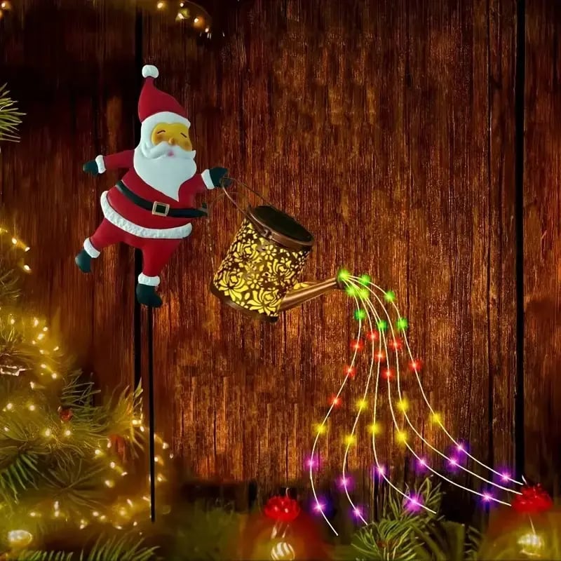 Santa Solar Kettle Lights