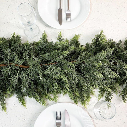🎄Christmas Hot Sale 49%OFF⛄Artificial Cedar Garland🎄