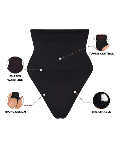 Shaping High-Waisted Thong