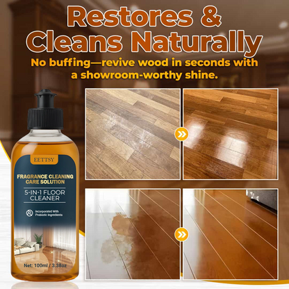 5-in-1 Floor Cleaner - Fast-Drying, Antibacterial, and Eco-Friendly Solution