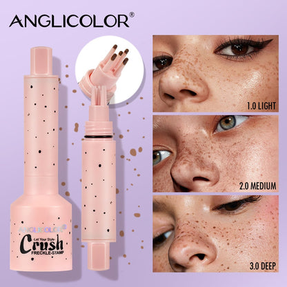 faux freckle stamp - natural-looking