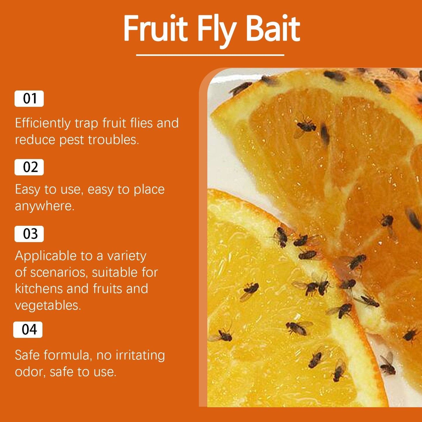 💥Fruit Fly Trap - Environmentally Responsible Fruit Fly Killer  - Up to 3 Weeks per Bottle,Best Gifts