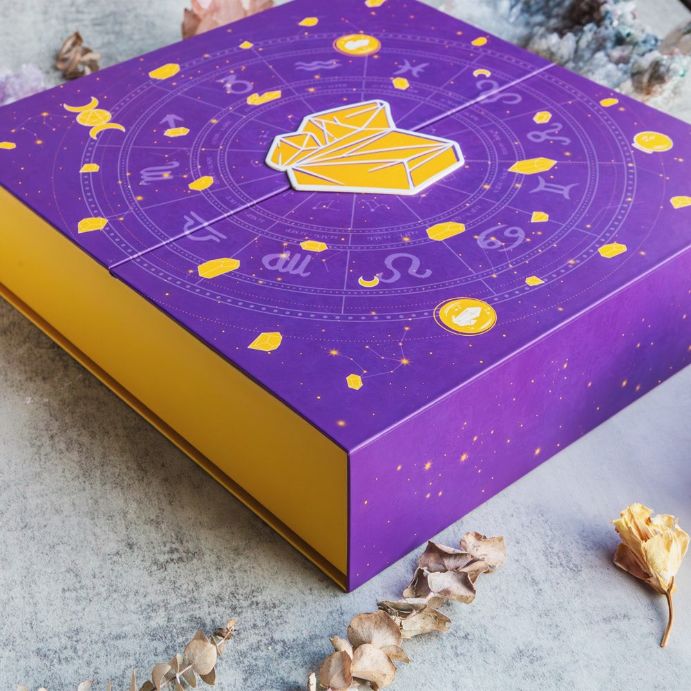🎃Reiki Crystal Halloween Countdown Gift Box🔮The Magic of Healing and Energy Transfer!