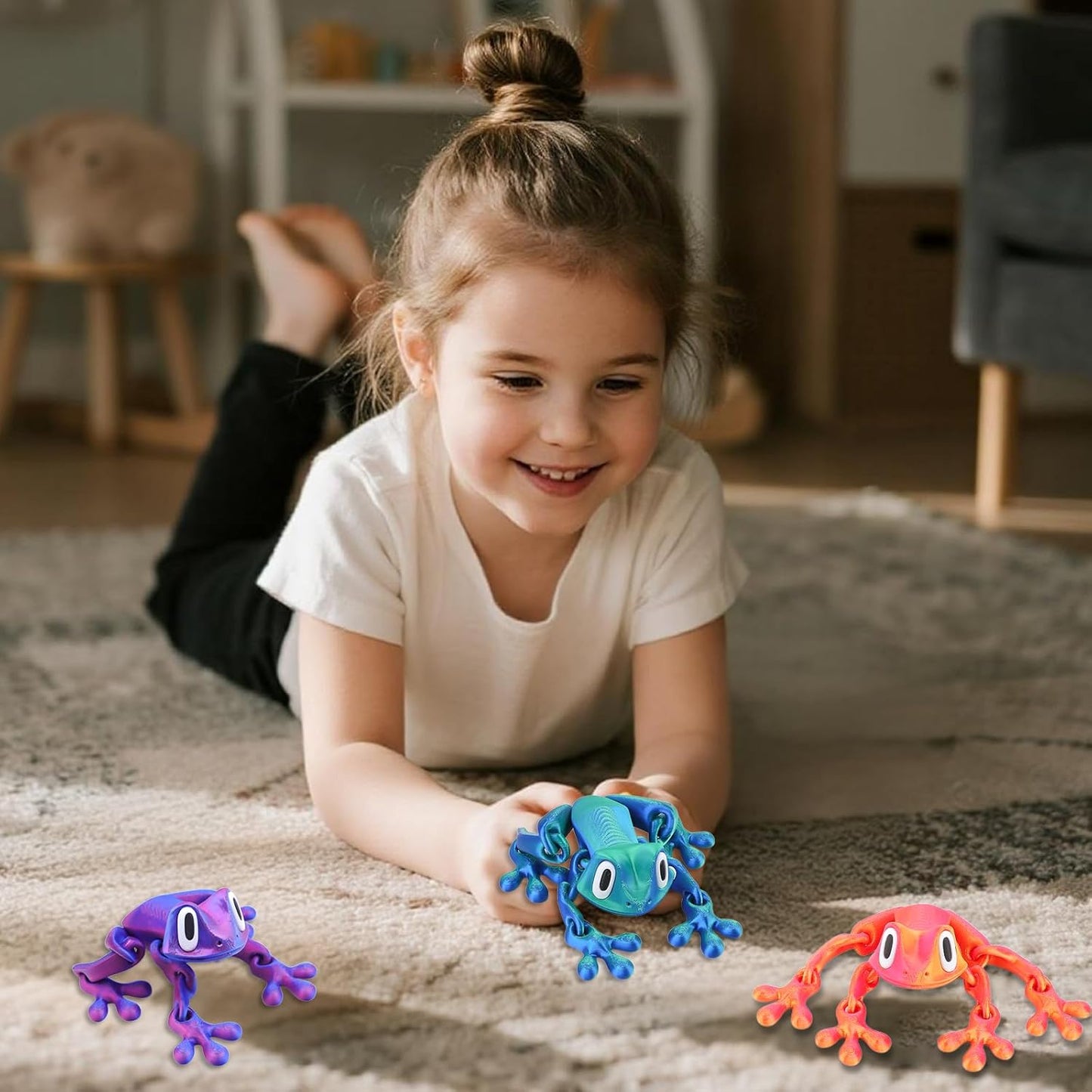🔥3D Printed Magnet Frog Toy