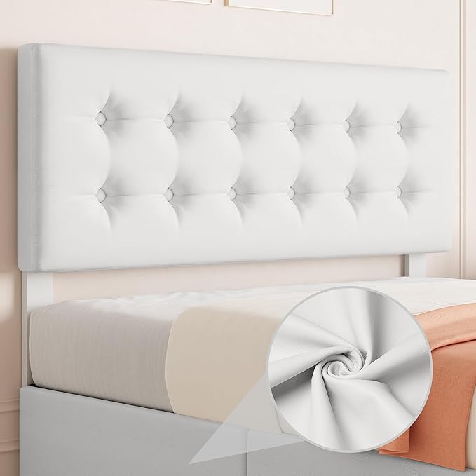 Bed Frame with Mattress 4 Storage Drawers and Headboard