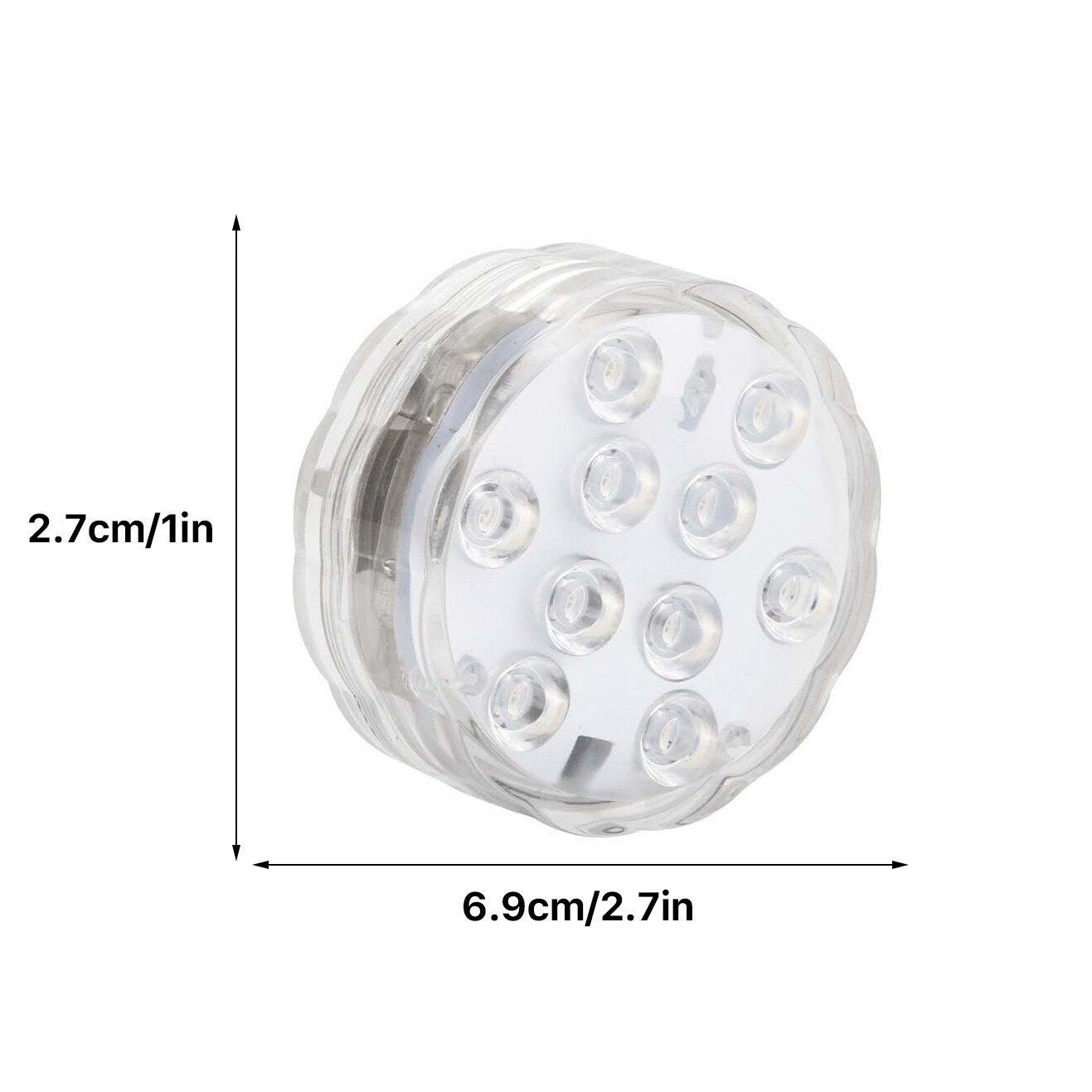 💥Submersible LED Pool Lights (RF Remote Control )