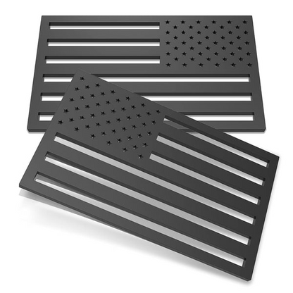 🔥3D American Flag Emblem Decal