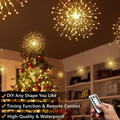 🎄🎁Christmas Hot Sale - Hanging Waterproof Fairy Lights