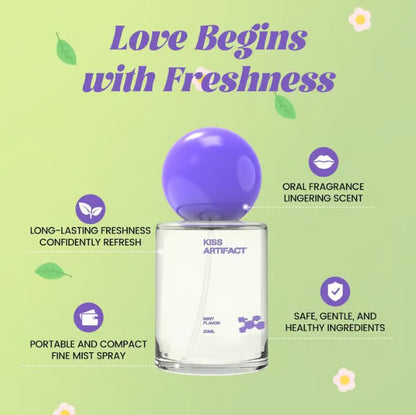 [Dual Delight] Probiotic Oral Spray + Honey Oud Perfume Set
