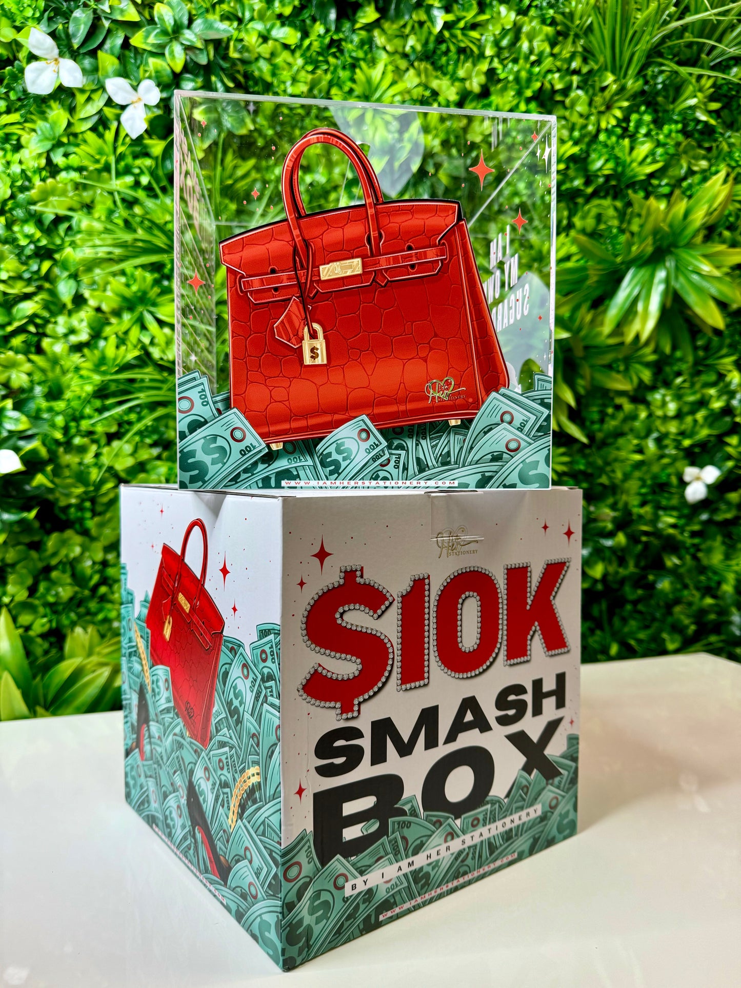Budget Planners $10k Cash Savings Box