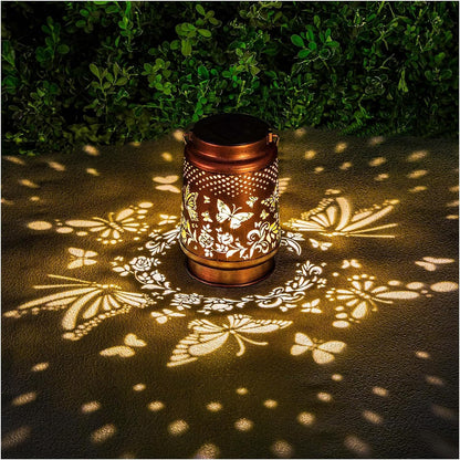 🔥Hummingbird Solar Lantern for Meaningful Outdoor Hanging Garden Decor