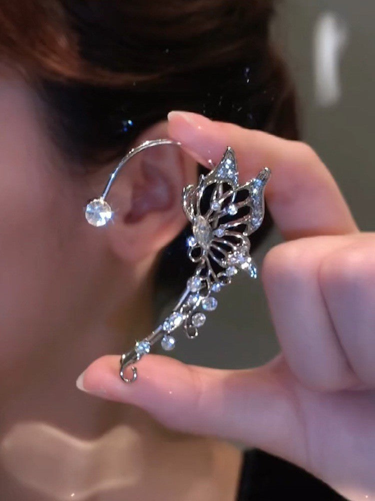 Angel wing earrings