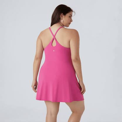 🎁Last Day 49% OFF🔥The Ultimate Tummy Control Backless Active Dress