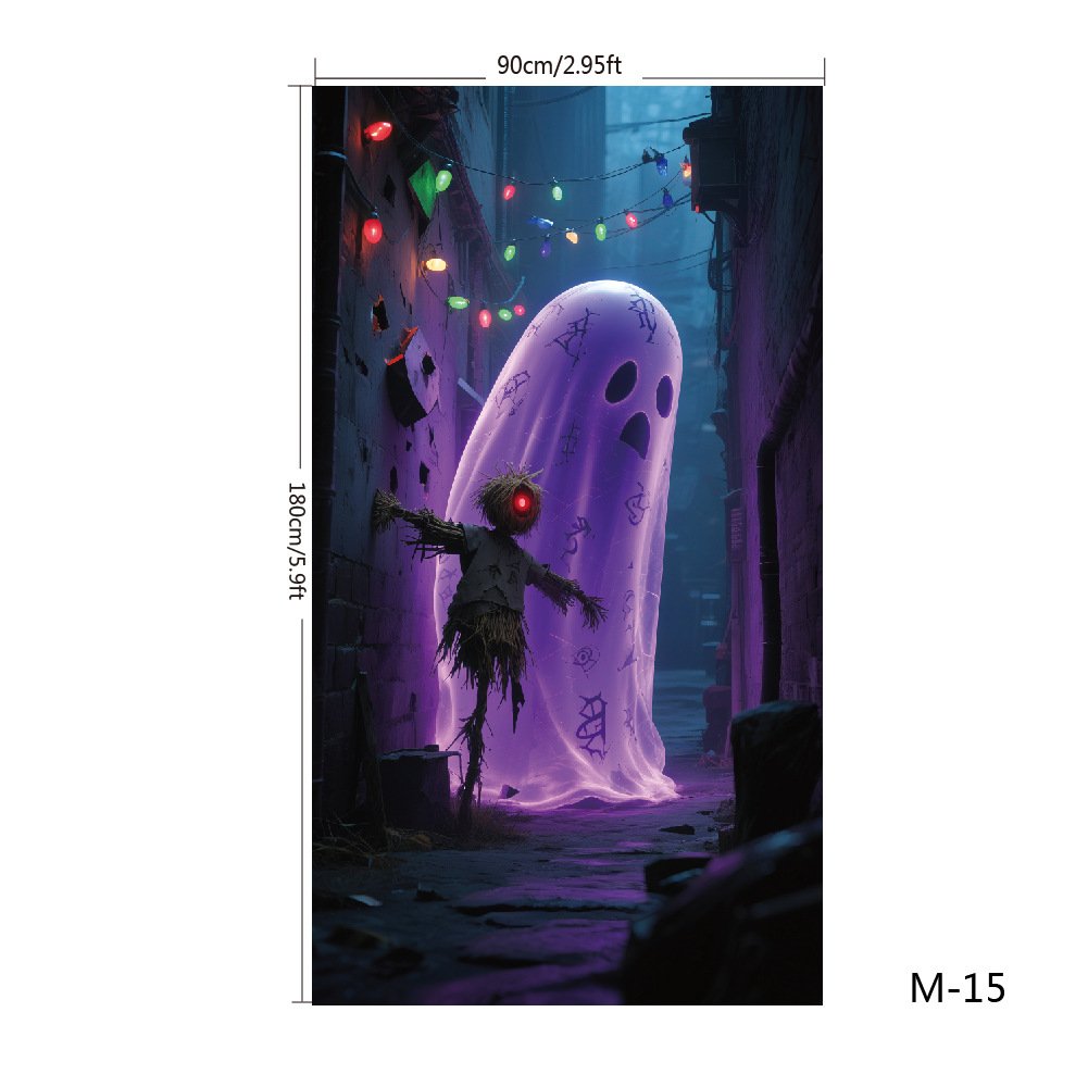 Last day 50% OFF🌟2025 Christmas and Halloween front door decoration
