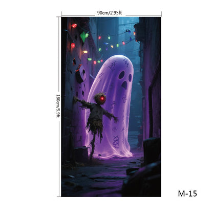 Last day 50% OFF🌟2025 Christmas and Halloween front door decoration