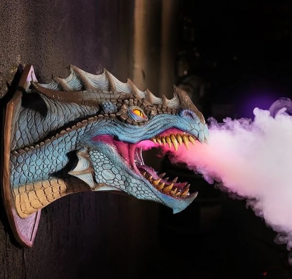 🔥🐲Dinosaur head wall decoration