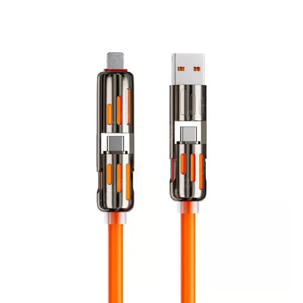 🔥Last Day 49% OFF🔥4-in-1 USB Charging Cable fast charging MAX 60w