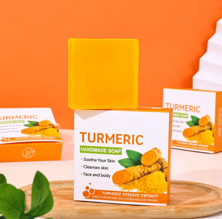 🔥Turmeric & Kojic Acid Brightening Soap