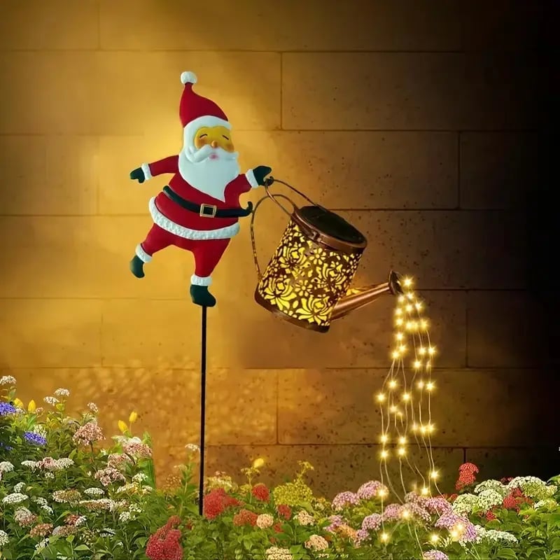 Santa Solar Kettle Lights