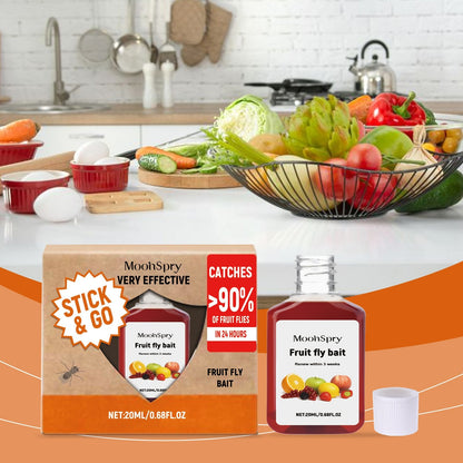 💥Fruit Fly Trap - Environmentally Responsible Fruit Fly Killer  - Up to 3 Weeks per Bottle,Best Gifts