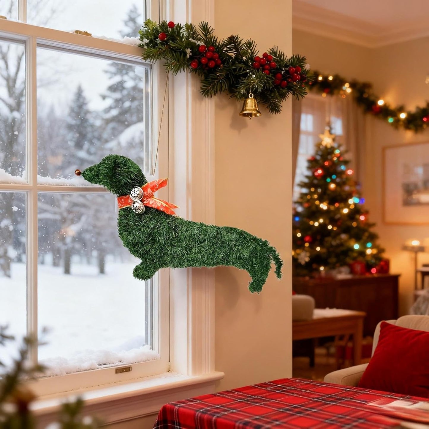 🔥Black Friday Sale - 49% OFF🔥Dachshund Christmas Wreath Series