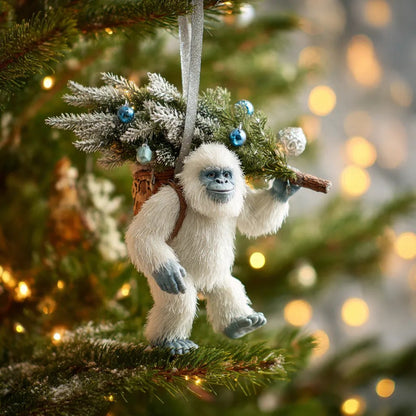 🎄👣Last Day 49% OFF - 2026 Wildlife Wonders CollectionTM  Bigfoot Ornament(2D)🌟