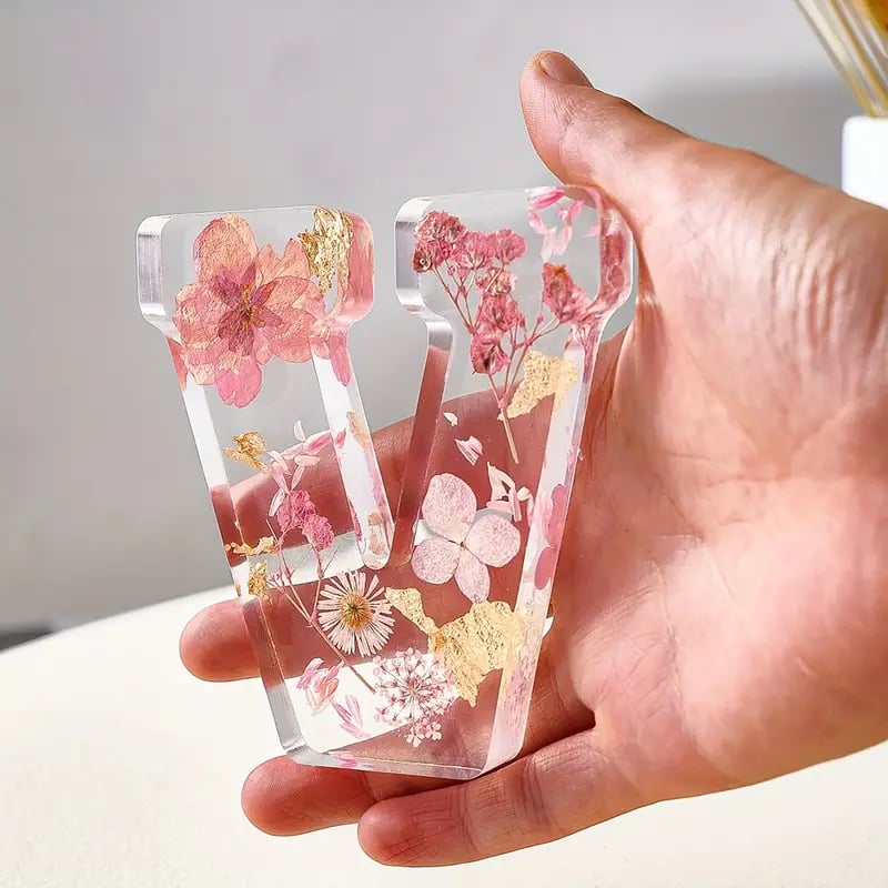 🌸Handmade Floral Resin Home Decor/ Night Light