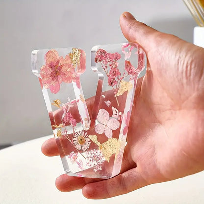 🌸Handmade Floral Resin Home Decor/ Night Light